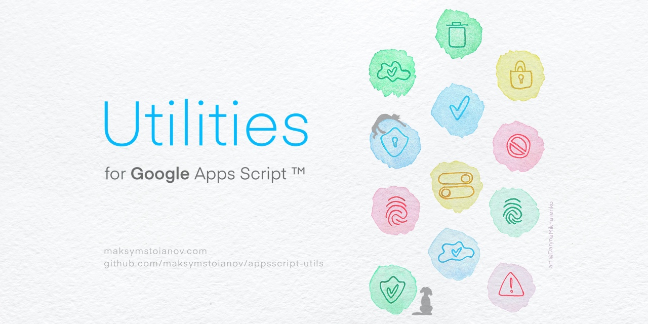 Banni&egrave;re du projet Google Apps Script Utils